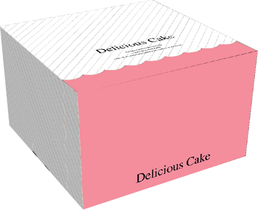 Delicious Cake | Ready Made Packaging Boxes
